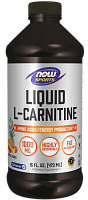 L-Carnitine 1000 mg Liquid 16 FL. OZ. 473 ml (Л-Карнитин 1000 мг) 473 мл (NowFoods)