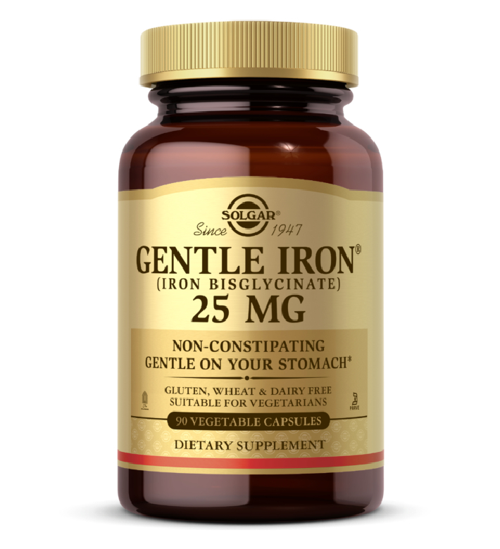 Gentle Iron (Iron Bisglycinate) от Solgar