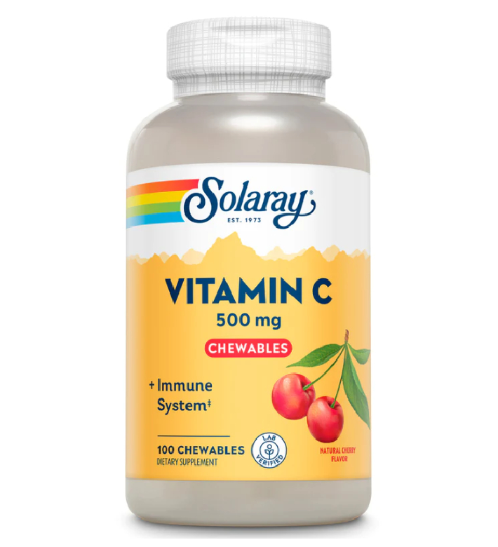 Vitamin C 500 mg Chewables от Solaray