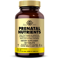 Prenatal Nutrients 120 таблеток (Solgar)