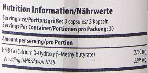 Mega HMB 900 мг (Бета-Гидрокси Бета-метилбутират) 90 капсул (Scitec Nutrition) фото 2