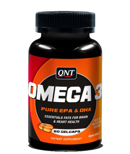 Omega-3 60 капсул (QNT) фото 2