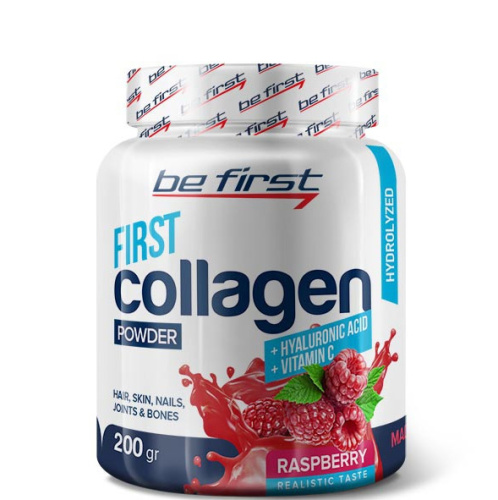 First Collagen Powder + Hyaluronic Acid + Vitamin C 200 г (Be First) фото 2