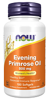 Evening Primrose Oil 500 мг (Масло примулы вечерней) 100 гел капс (Now Foods)