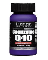 Coenzyme Q10 100 mg - 30 капсул (Ultimate Nutrition)