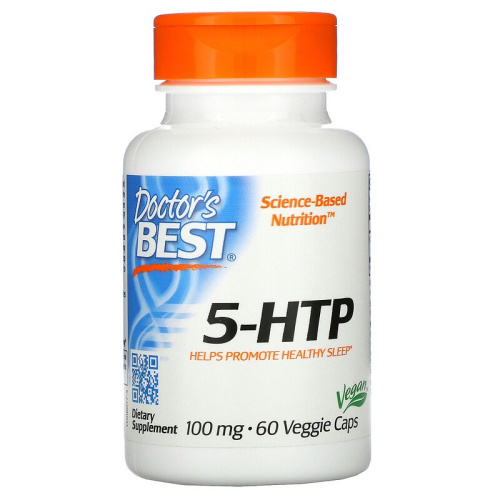 5-HTP 100 mg (5-Гидрокситриптофан 100 мг) 60 вег капс (Doctor`s Best)