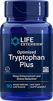 Optimized Tryptophan Plus 1000 мг (L-Триптофан) 90 вег капсул (Life Extension)