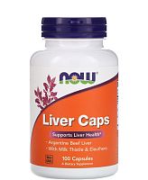 Liver Caps (Капсулы для Печени) 100 капсул (Now Foods)