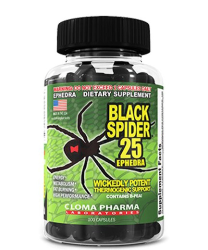 Black Spider 100 капсул (Cloma Pharma)__ фото 2