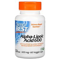 Alpha Lipoic Acid (Альфа-Липоевая Кислота) 600 mg 60 капсул (Doctor`s Best)