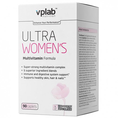 Витамины Ultra Women's VPLab — инструкция по применению, состав, польза и вред