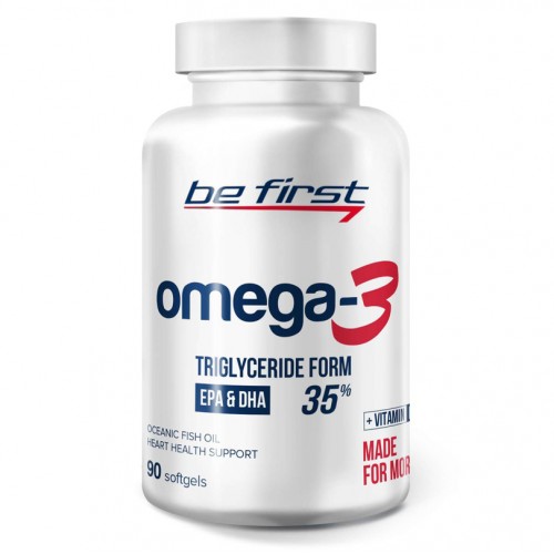 Omega-3 + Vitamin E 90 капсул (Be First) Срок 11.21