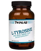 L-Tyrosine (L-Тирозин) 100 капсул (Twinlab)