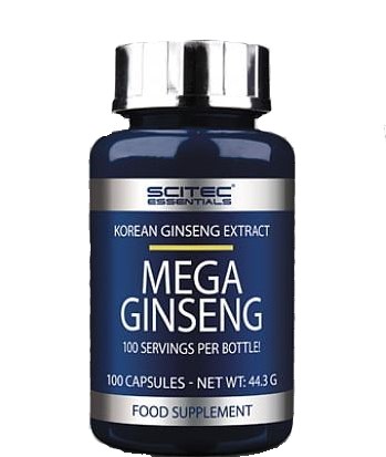 Mega Ginseng 100 капсул (Scitec Nutrition) Mega Ginseng 100 капсул (Scitec Nutrition)