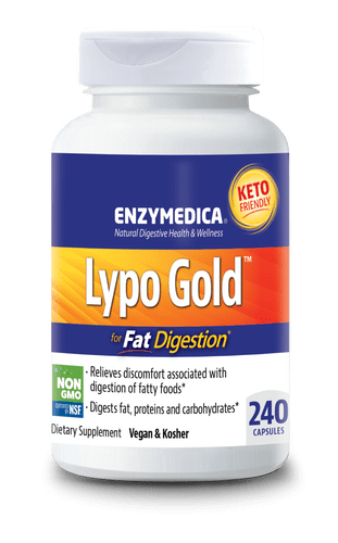 Lypo Gold™ 240 Capsules (Enzymedica) Lypo Gold™ 240 Capsules (Enzymedica)