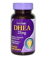DHEA 25 мг 90 капс (Natrol)_