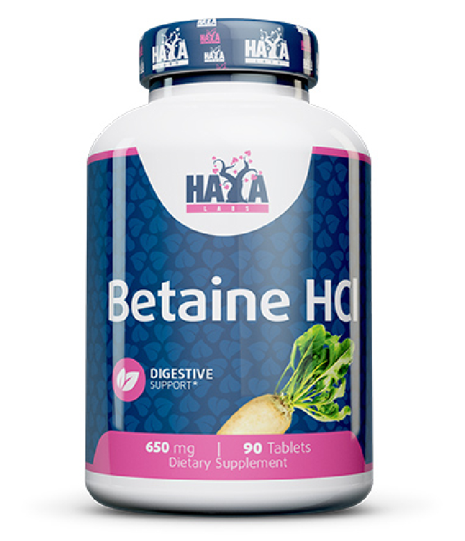 BETAINE HCL 650 МГ ОТ HAYA LABS