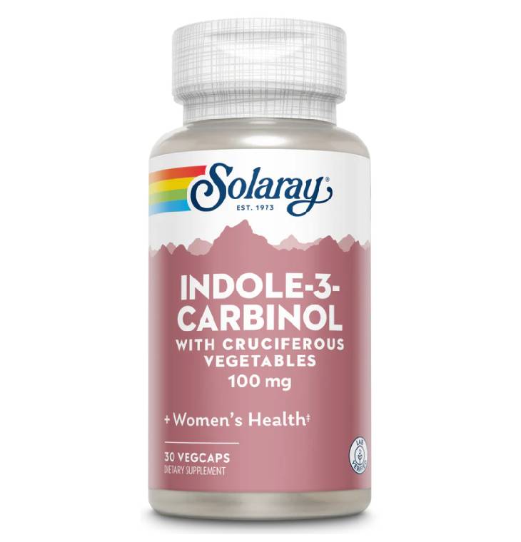 Solaray Indole-3-Carbinol 100 mg with Cruciferous Vegetables