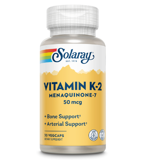  Solaray Vitamin K-2 50 мкг (МК-7)
