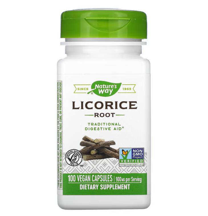 Nature’s Way Licorice Root 450 мг