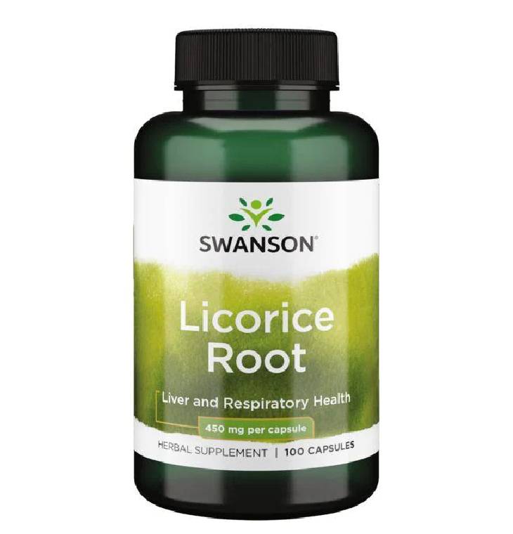 Swanson Licorice Root 450 мг