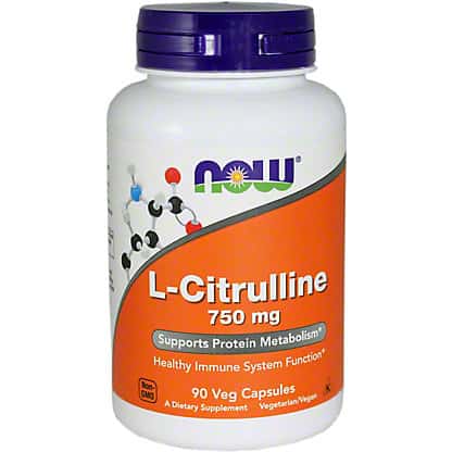 L-CITRULLINE 750 МГ 90 КАПС (NOW)