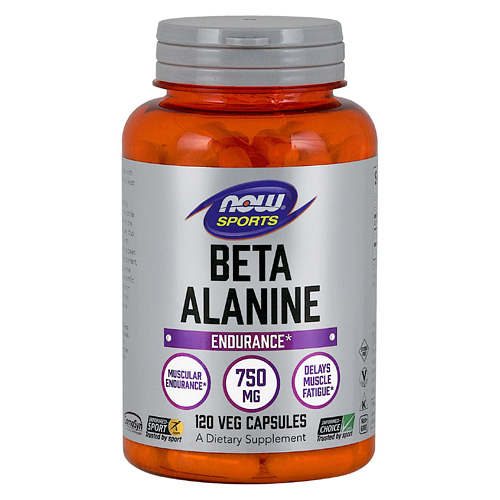 АМИНОКИСЛОТА BETA-ALANINE 750 MG 120 КАП (NOW) .jpg