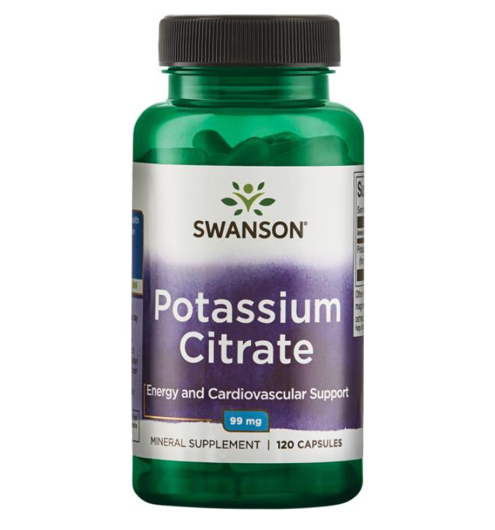 SWANSON POTASSIUM CITRATE 99 МГ
