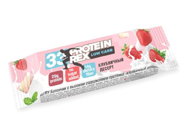 LOW CARB 33% 60 Г ОТ PROTEIN REX
