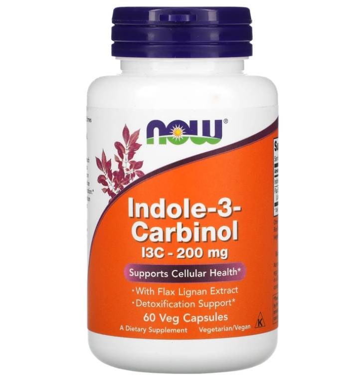 Now Foods Indole-3-Carbinol 200 мг
