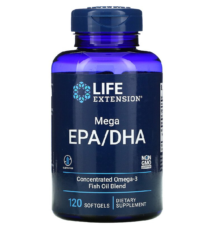 MEGA EPA/DHA OMEGA-3 ОТ LIFE EXTENSION