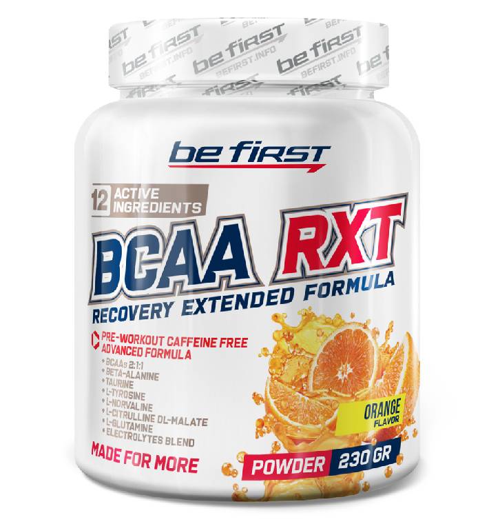 Аминокислоты Be First BCAA RXT Powder 230 г.