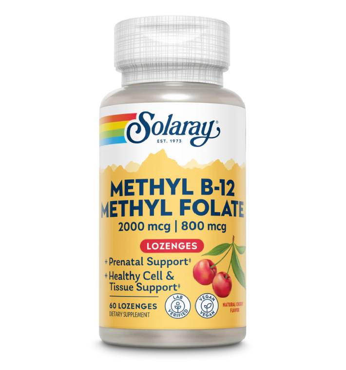 Solaray Methyl B-12 Methyl Folate 
