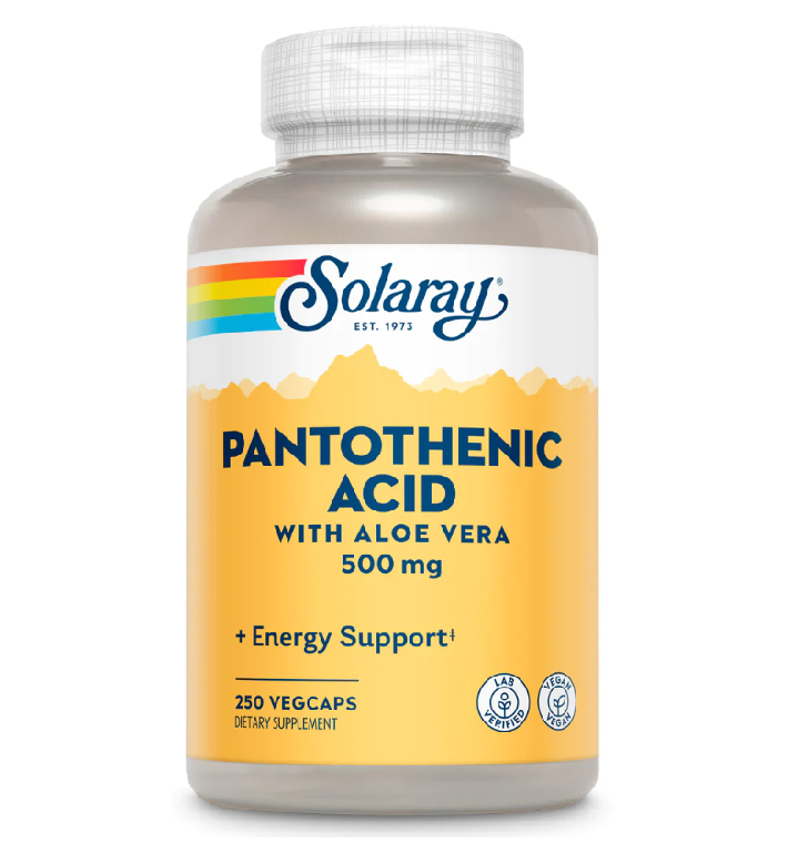 SOLARAY Pantothenic Acid 500 мг