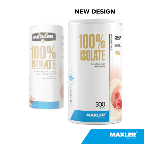 Сывороточный изолят 100% Isolate 300 гр (Maxler) фото 6