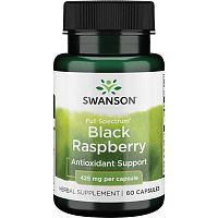 Full Spectrum Black Raspberry 425 mg (Черная малина) 60 капсул (Swanson)