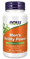 Men's Virility Power 60 вег капсул (Now Foods)