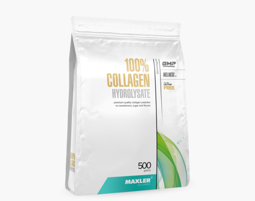 Collagen Hydrolysate (Гидролизат Коллагена) Пакет 500 г (Maxler)
