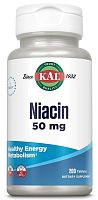 Niacin 50 mg (Ниацин 50 мг) 200 таблеток (KAL)
