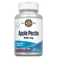Apple Pectin 600 mg (Яблочный Пектин 600 мг) 120 вег капсул (KAL)