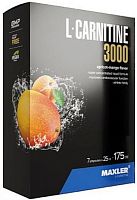 L-Carnitine 3000 mg (Л-Карнитин 3000 мг) 7 ампул по 25 мл (Maxler)