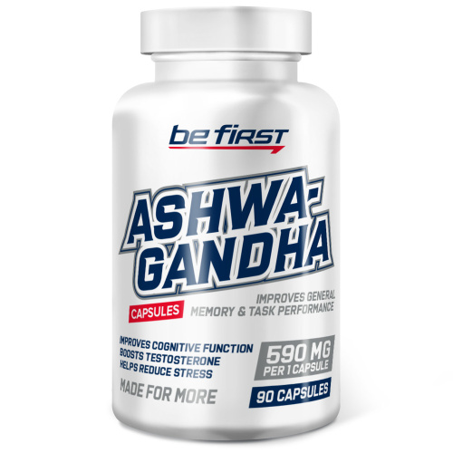 Ashwagandha (Ашваганда) 90 капсул (Be First)_