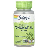 Tongkat Ali 400 mg (Эврикома Длиннолистная 400 мг) 60 капсул (Solaray)
