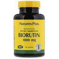 Biorutin (Рутин) 1000 мг 90 таблеток (NaturesPlus)