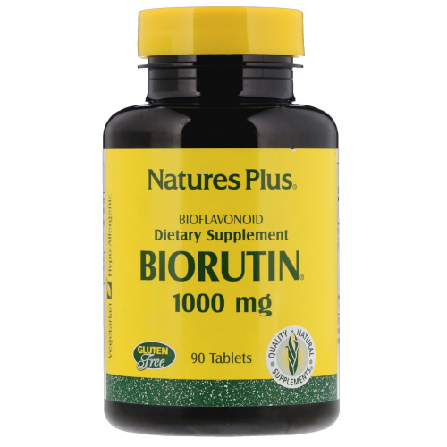 Biorutin (Рутин) 1000 мг 90 таблеток (NaturesPlus)
