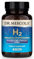 H2 Molecular Hydrogen (Молекулярный водород H2) 30 таблеток (Dr. Mercola)