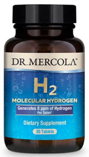 H2 Molecular Hydrogen (Молекулярный водород H2) 30 таблеток (Dr. Mercola)