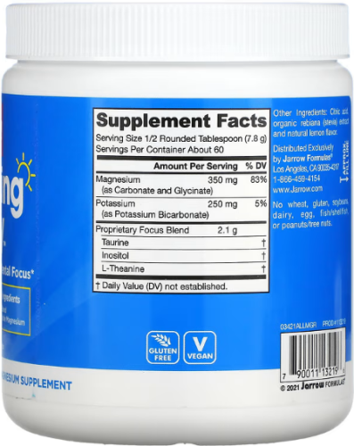 Calming Day 465 г (Jarrow Formulas) лимон фото 2