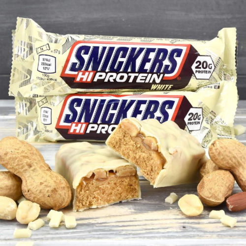 Snickers HiProtein White 57 гр (Mars Incorporated) фото 3