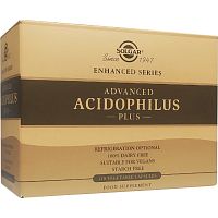 Advanced Acidophilus Plus 120 вег капсул (Solgar) Срок 07.22